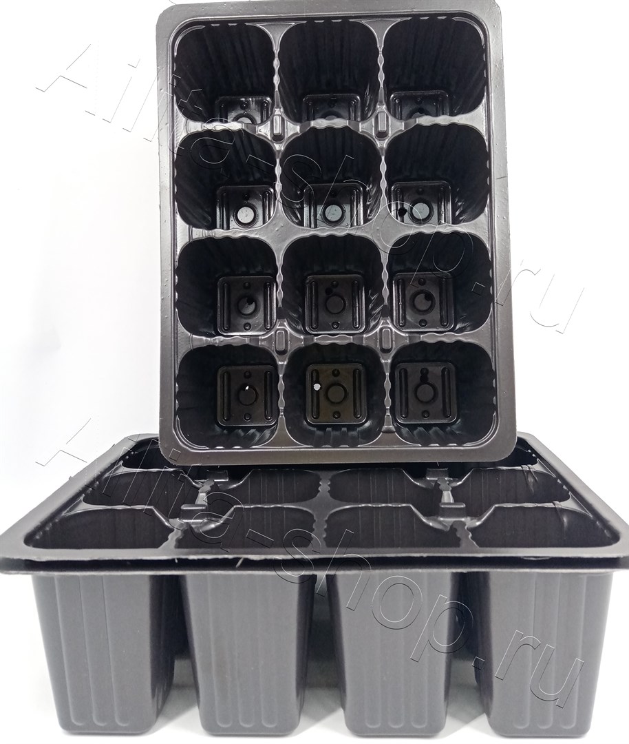Кассета для рассады мини 12 ячеек (18*13,5*6) 1шт