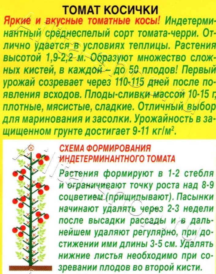 Томат Косички 20шт