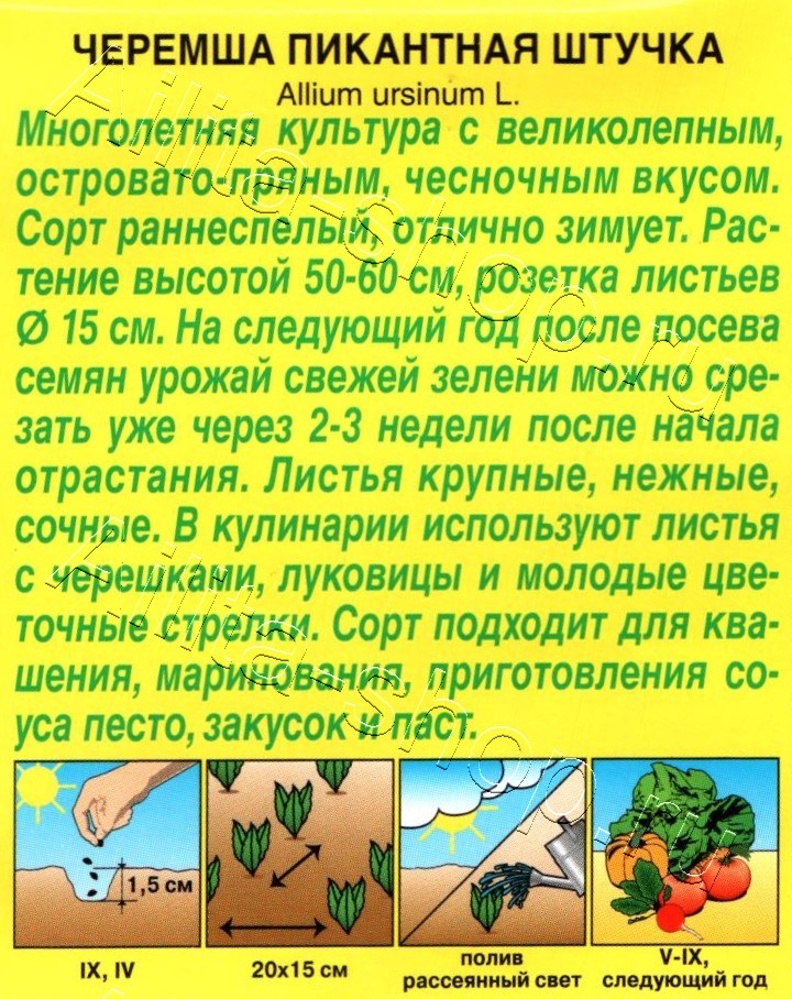 Черемша Пикантная штучка 0,3г