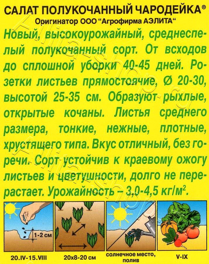 Салат Чародейка 0,5г