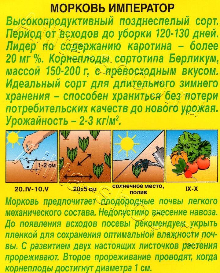 Морковь Император 2г