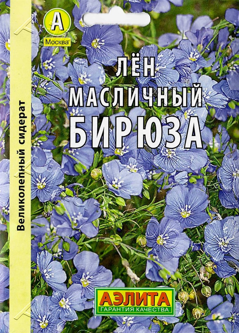 Лен масличный Бирюза 30г