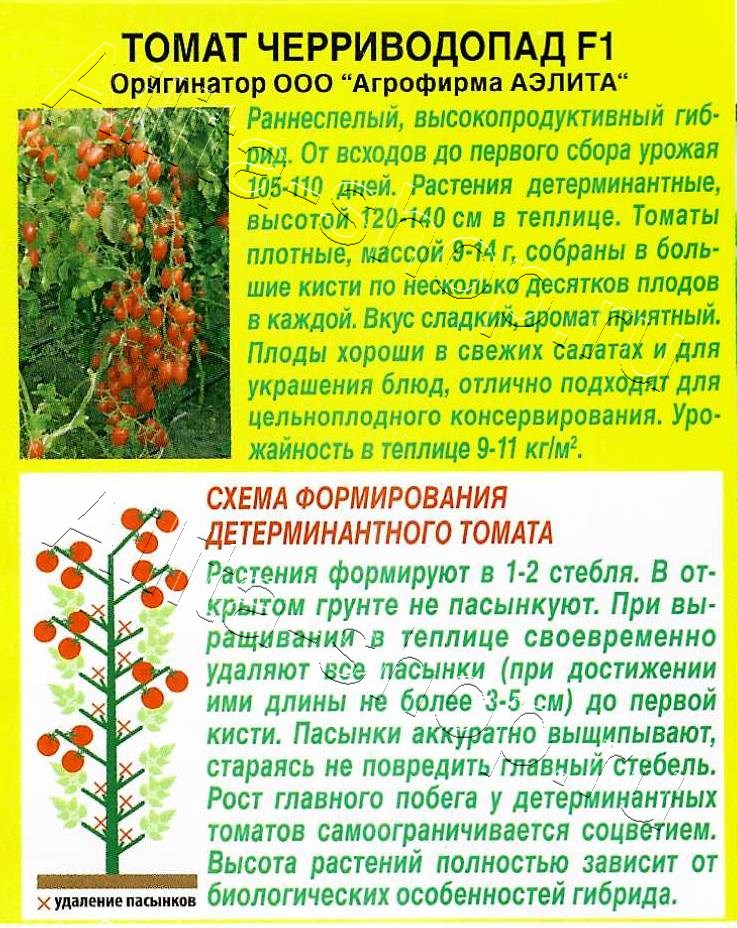 Томат Черриводопад F1 15шт