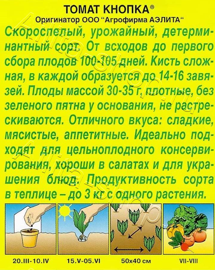 Томат Кнопка 20шт