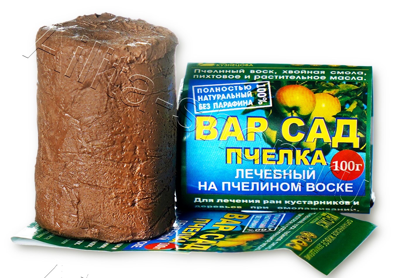 Садовый вар Пчелка , 100% натуральный  100г