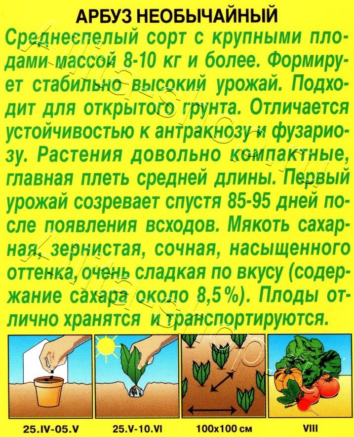 Арбуз Необычайный 1г