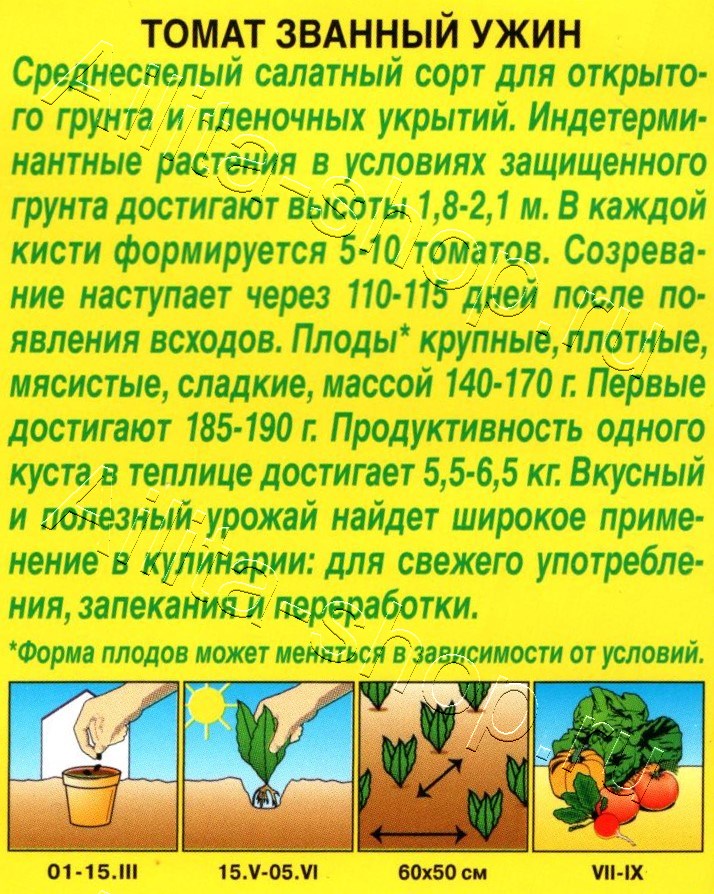 Томат Званный ужин 0,2г