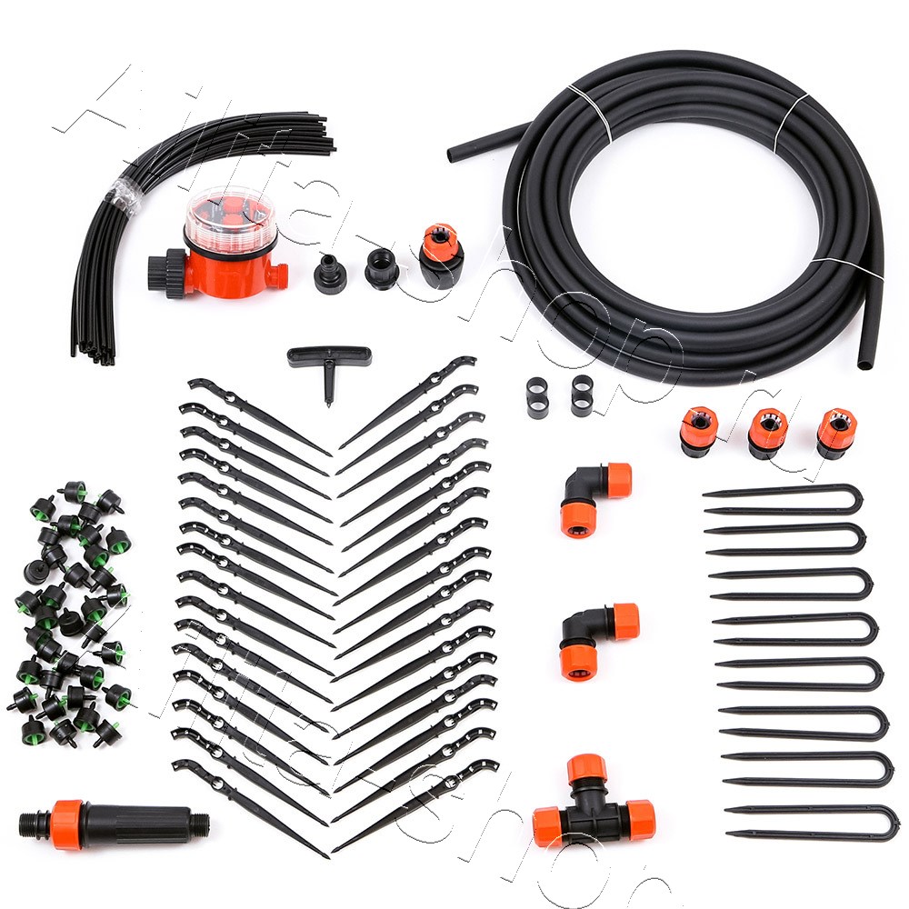 Капельный полив от водопровода "ЖУК" 30 растений с таймером 1шт