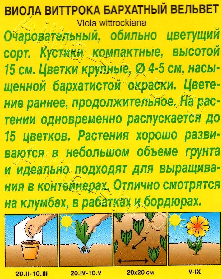 Виола Бархатный вельвет 0,1г