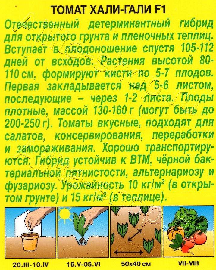 Томат Хали-гали F1 10шт
