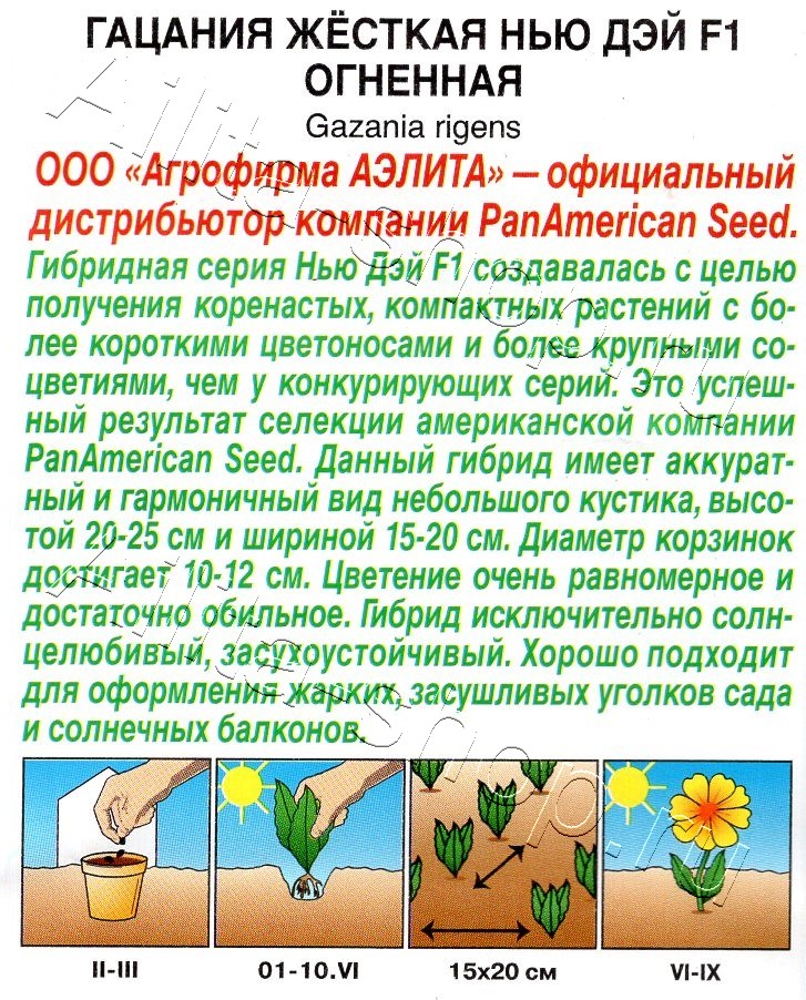 Гацания Нью Дэй F1 огненная 4шт