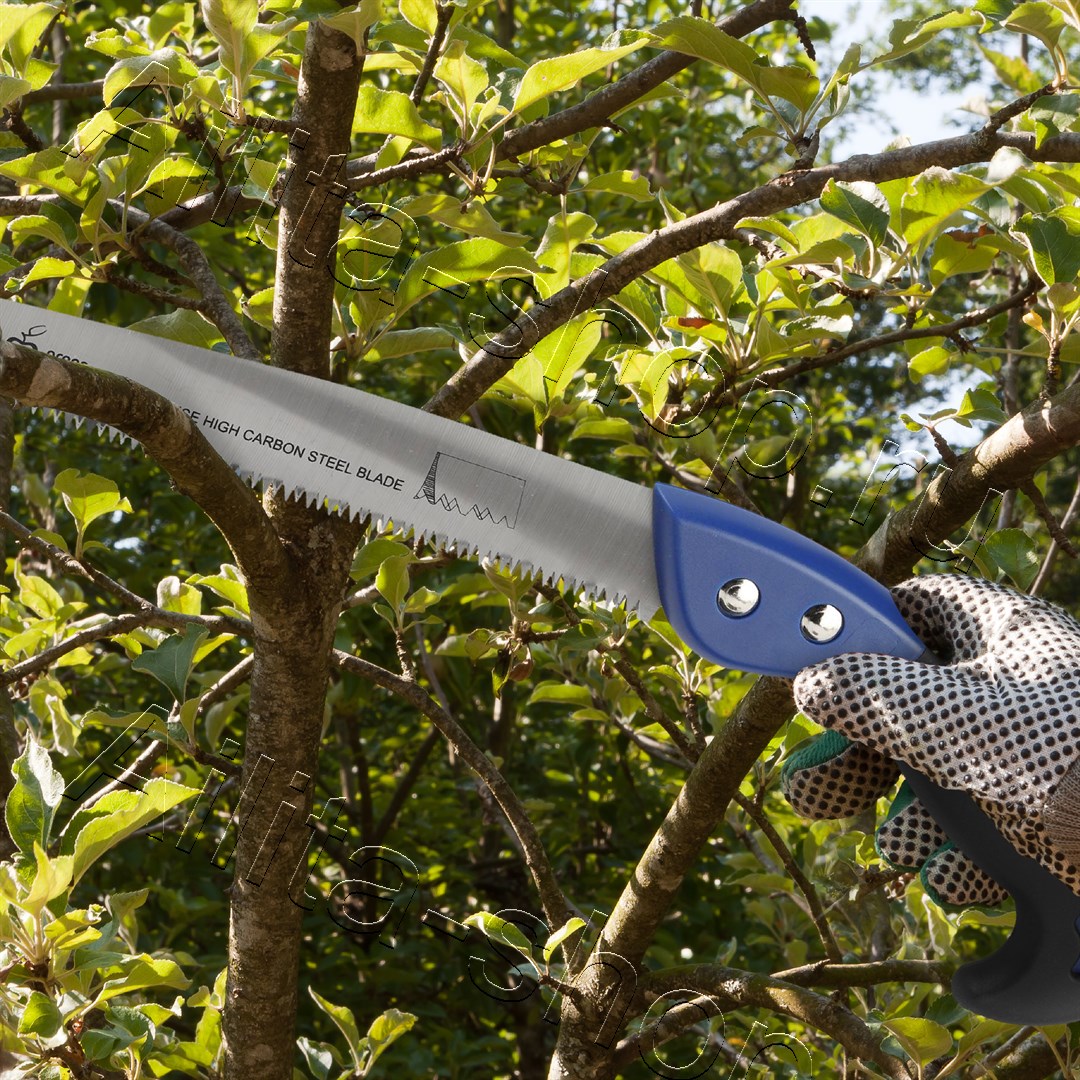 Пила профессиональная, садовая с чехлом Green apple 1шт