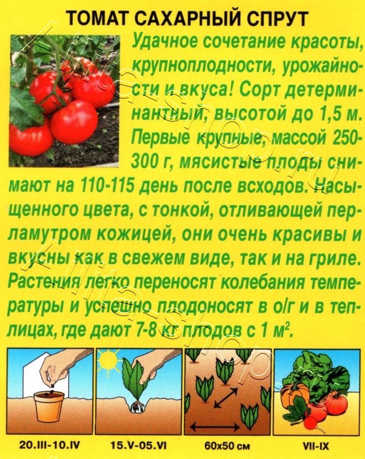 Томат Сахарный спрут 0,2г