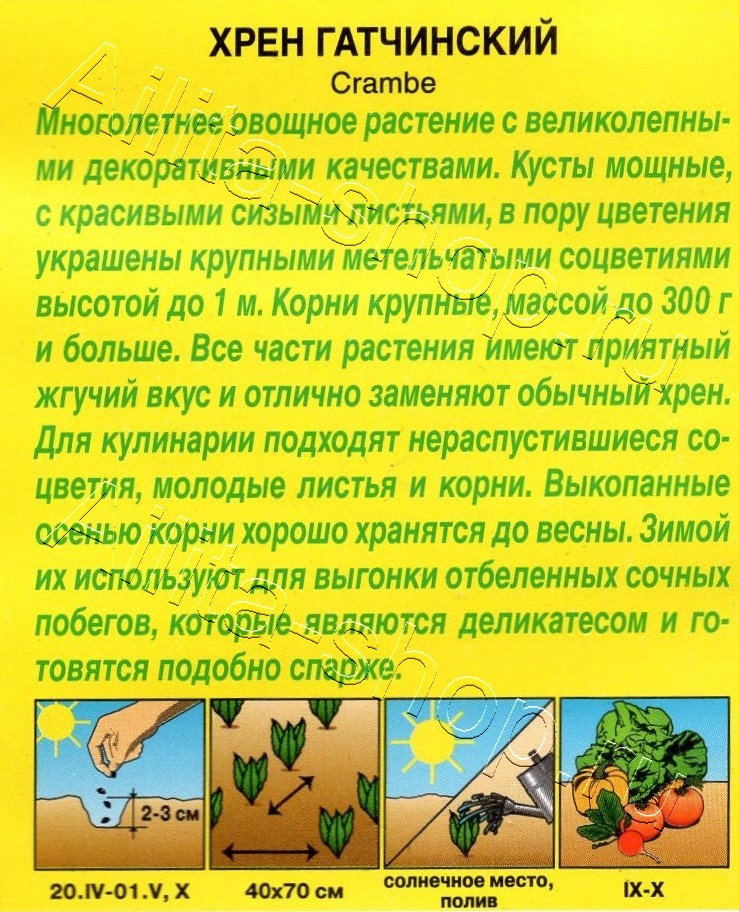 Хрен Гатчинский 0,3г