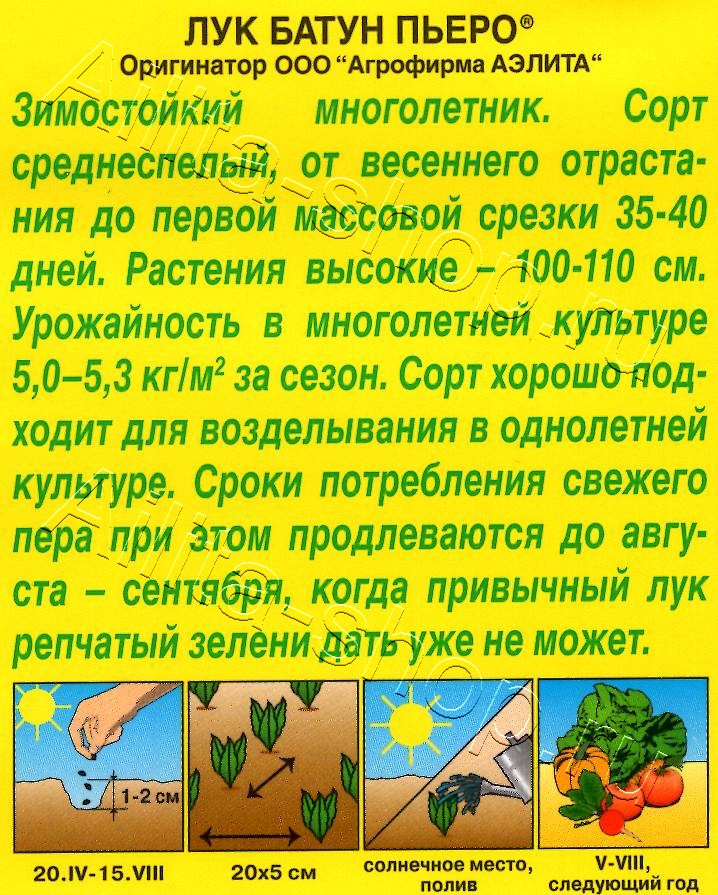 Лук батун Пьеро 0,5г