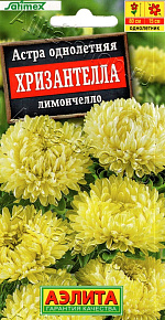 Астра Хризантелла лимончелло 15шт