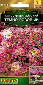 Алиссум приморский Тёмно-розовый 0,1г