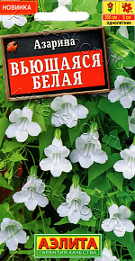 Азарина вьющаяся Белая 5шт