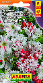 Петуния Бенефис F1 крупноцветковая бахромчатая 7шт